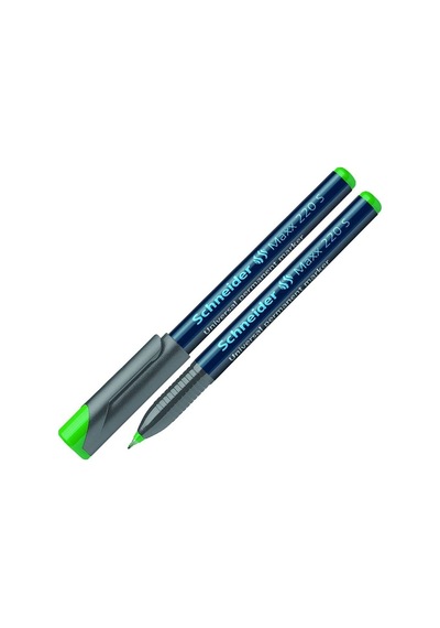 Maxx 220 Permanent Asetat Kalemi S Uç - Yeşil Diğer