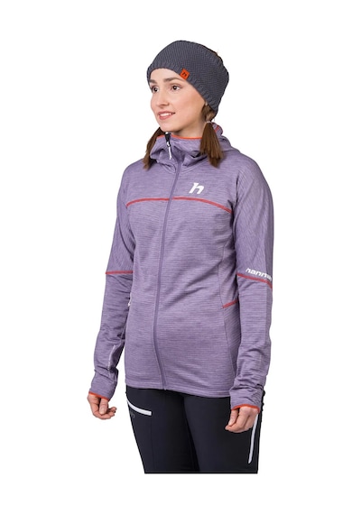 Hannah Meda Hoody Kadın Sweatshirt 10047359hhx.01 Lgmel Lavender Gray Mel