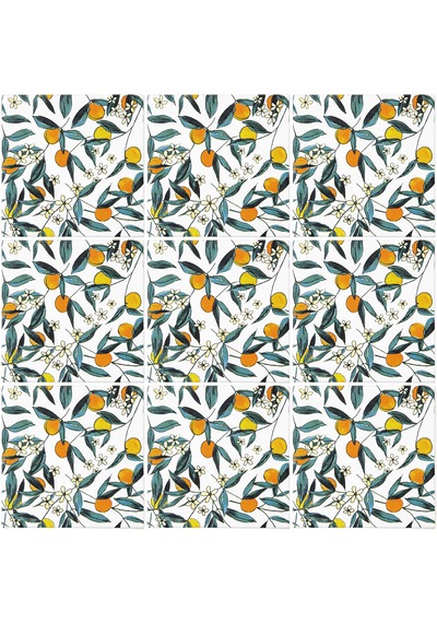 Can Seramik – 10x10 Cm. Cç-106 Kütahya Çini Karo 5'li 1 Paket