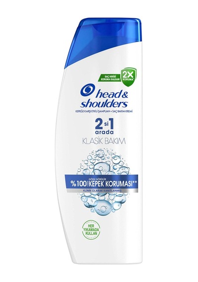 Head & Shoulders Şampuan Klasik Bakım 2in1 625 Ml - 5 Adet Tarı