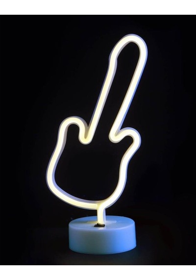 Gitar Neo Led Lamba Açık Gri