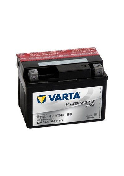 Varta Yt4l-bs 12v 3ah Agm Motosiklet Aküsü