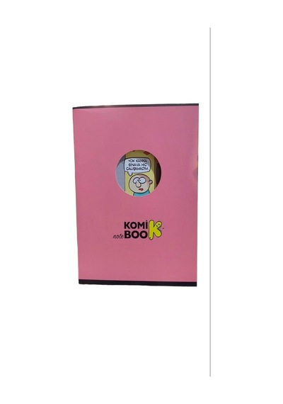 Paklon Kareli A7 Komik Notebook Pembe