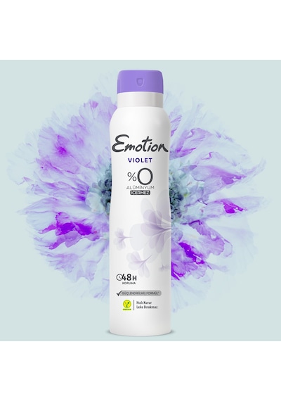 Emotion Kadın Deodorant Seti Violet, Floral 2x150 Ml , Gold Bliss-joyous 2x90 Ml