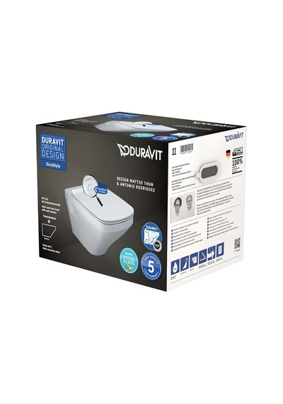 Durastlye Rimless Asma Klozet 45383900a1, Duravit Yavaş Kapak