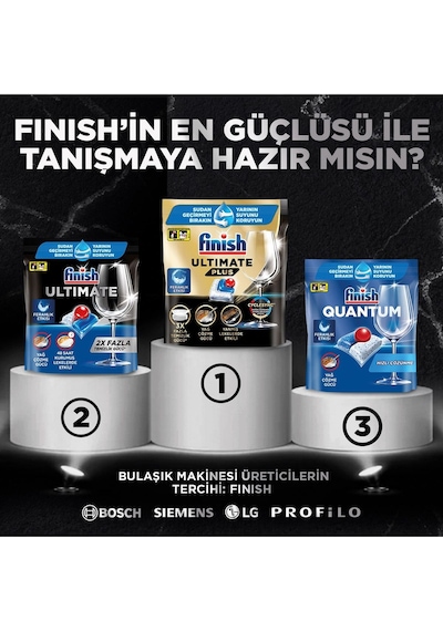 Finish Ultimate Hepsi Bir Arada Bulaşık Makinesi Deterjanı 2 x 85 Tablet
