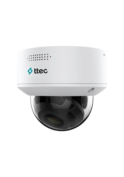 Ttec Ipdp-4330l-wmsz 4mp 2.8-12mm Motorıze 30mt Dahili Sesli H265+ Ip67 Smart Led Ip Dome Kamera