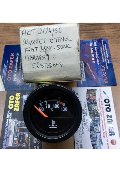 Endiksan Takosan Act2124/56 Hararet Göstergesi 24volt 52mm Otoyol