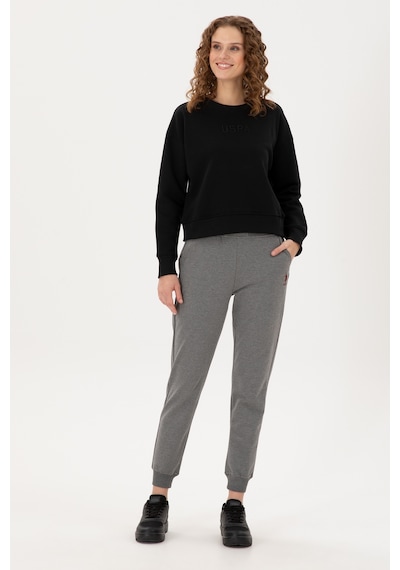 U.S. Polo Assn. Kadın Antrasit Melanj Jogger Eşofman Altı 50296934-VR081 U.S. Polo Assn. Kadın Antrasit Melanj Jogger Eşofman Altı 50296934-VR081