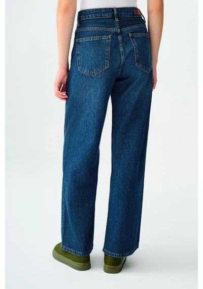 Loft Nora Regular Fit Kadın Pantolon Mavi