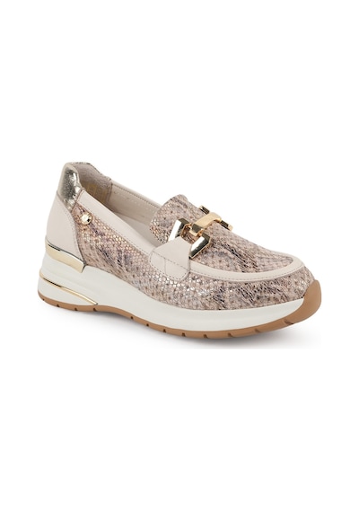 Mamma Mia Mammamia Kadın Hakiki Deri Anakonda Desenli Bej Krem Comfort Sneaker Bej-krem Mamma Mia Mammamia Kadın Hakiki Deri Anakonda Desenli Bej Krem Comfort Sneaker Bej-krem