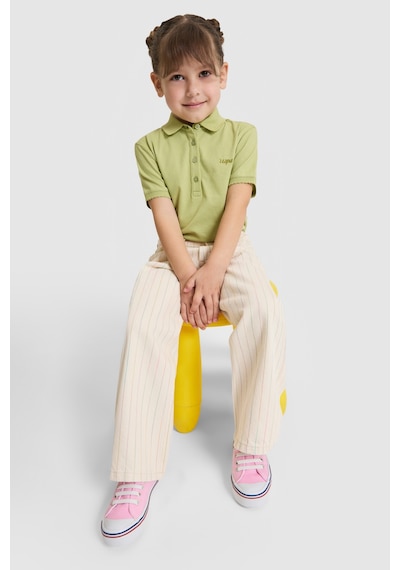 U.s. Polo Assn. Kız Çocuk Çağla Tişört Basic 50328218-vr016 Cagla