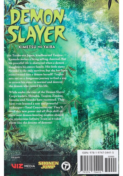 Demon Slayer 7: Kimetsu No Yaiba -- İblis Keser 7 İngilizce Çizgi Roman