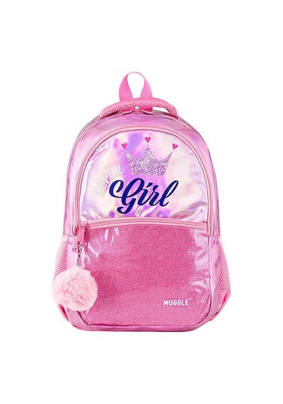 Muggle Super Girl İlkokul Çantası Pembe