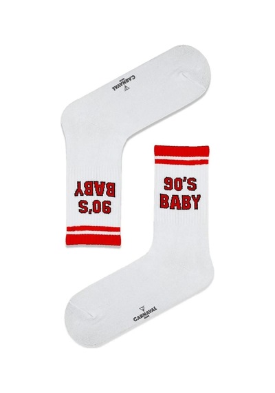 Carnaval Socks 6'lı Gym Spor Tasarımlı Tenis Çorap Seti Renkli
