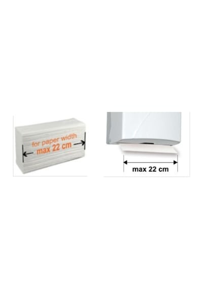 Z Katlama Dispanser Havlusu Dispanseri Abs Plastik,915 Mavi