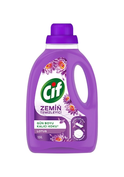 4 Adet Cif Zemin Temizleyici Lotus 1500ml Diğer