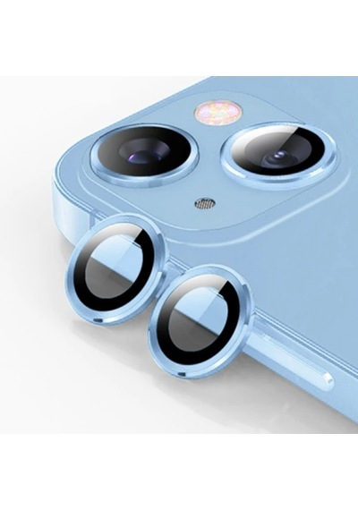 Ally Apple iPhone Uyumlu 14-14 Plus 3d Metal Çerçeveli Kamera Lens Koruyucu- 5775