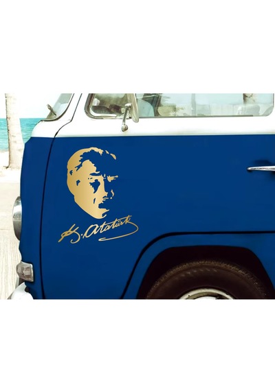 Sticker Dizayn Atatürk Silüeti Ve İmza Sticker - Mustafa Kemal Atatürk Başbuğ İmza Sticker - Araba Oto Motosiklet Karavan Cam Sticker - 00391 12X10 Cm Sticker Dizayn Atatürk Silüeti Ve İmza Sticker - Mustafa Kemal Atatürk Başbuğ İmza Sticker - Araba Oto Motosiklet Karavan Cam Sticker - 00391 12X10 Cm