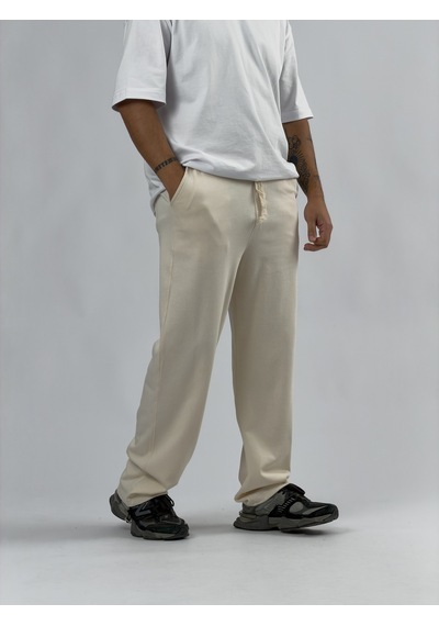Cocopelli Paça Ayarlamalı Regular Bej Erkek Jogger Pantolon Coc3568