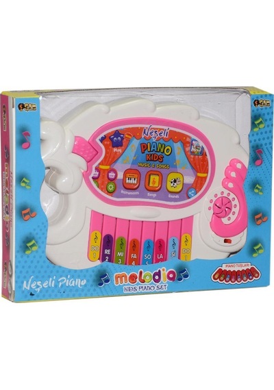 008k-1 Can. Melodik Neşeli Çocuk Pianosu.