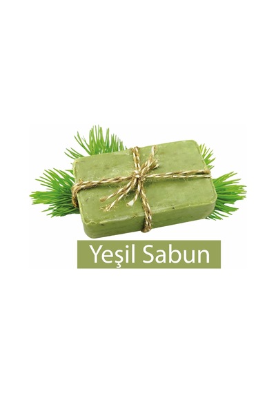 Yer Havlusu Yeşil Sabun 50 Yaprak Tek Renk