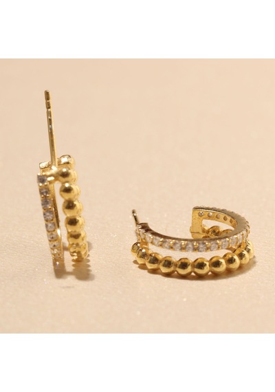 Top Halka Küpe 717098 Gold