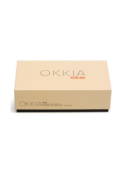 Okkia Club STROMBOLI Sarı Lens Güneş Gözlüğü Siyah