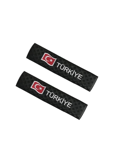 Oto Emniyet Kemer Kılıfı Pedi Türk Bayrağı Türkiye (414341937)