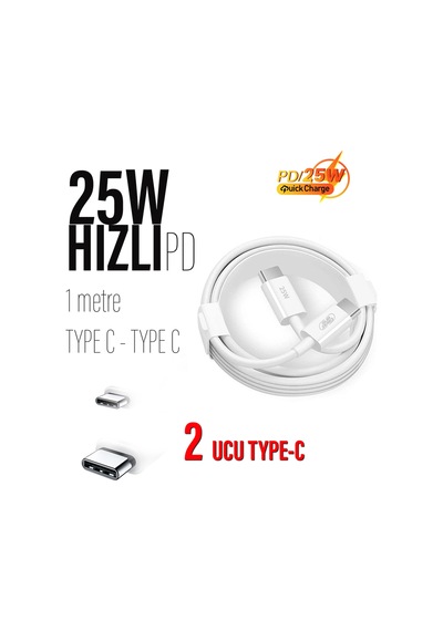 Type-c Hızlı Şarj Kablosu 25w 1 Metre