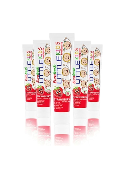 Farmasi Eurofresh Little Kids 3+ Yaş Çilek Aromalı Çocuk Diş Macunu 5 x 50 G