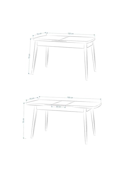 Vilinze Eames Sandalye Avanos Ahşap Mdf Açılır Mutfak Masası Takımı - 70x120+30 Cmtk-avanos-70120ak-nb-eames-nb Beyaz Vilinze Eames Sandalye Avanos Ahşap Mdf Açılır Mutfak Masası Takımı - 70x120+30 Cmtk-avanos-70120ak-nb-eames-nb Beyaz