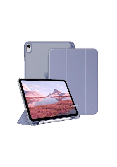 Apple Uyumlu iPad Air 11inç M2 2024 Kılıf Flip Cover Kalem Bölmeli Pc Case A2902 A2903 A2904 Kılıf