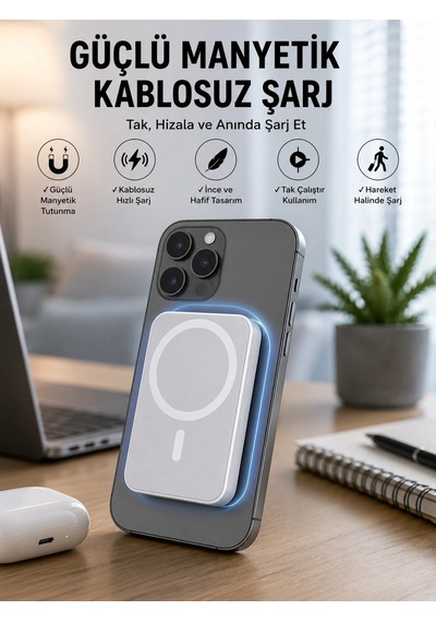 Lf-100 Magsafe 5.000 Mah Çok Renkli 06545040
