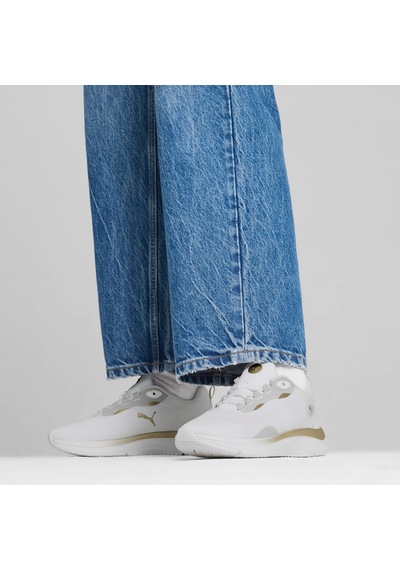 Puma Puma SOFTRIDE Orla Metallic Dream Kadın  Beyaz Sneaker