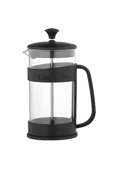 Qlux Barista L-00845 French Press 400 Ml - Mika Kristal Hazneli Bitki Süzgeçli- 16'li Paket Diğer