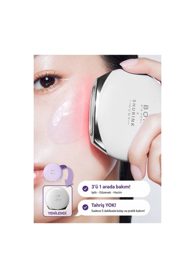 Bio Heal Shurink Home Cilt Sıkılaştırma Cihazı Ve Probioderm Collagen Remodeling Serum Seti