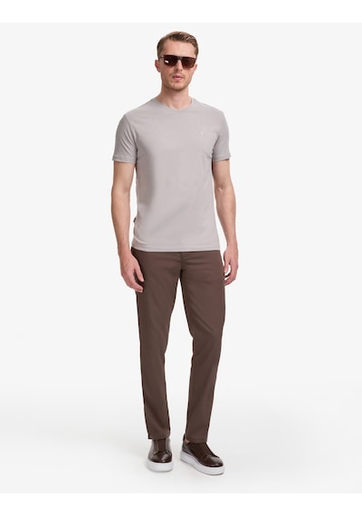 Pierre Cardin Erkek Gri Tişört Basic 50325307-vr024