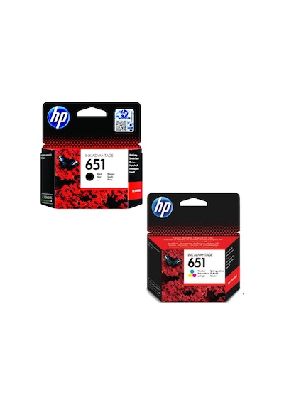 Hp 651 Siyah Hp 651 Renkli İkili