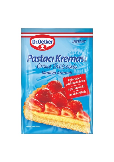 Dr. Oetker Dolgu Kreması 55g Vanilya Aromalı Pratik Pastacı Kreması 6'li Avantaj Paketi - 6 Ade Tarı