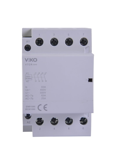 Viko Vtcr-63/40 Sessiz Kontaktör 63a 4no