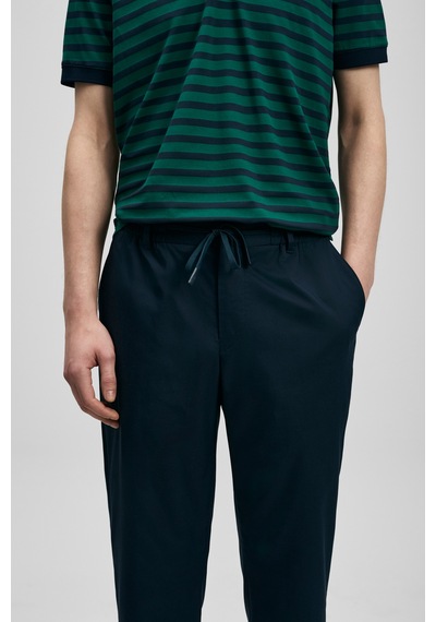 Lufian Glen Erkek Beach Jogger Pantolon Slim Fit Lacivert Lacivert 111190358100200