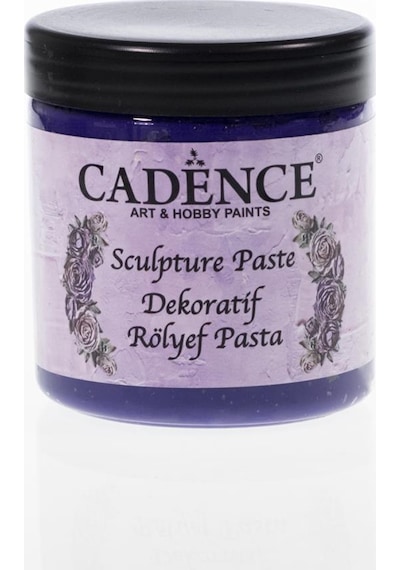 Cadence Sculpture Rölyef Pasta 6831 Mor 250Ml