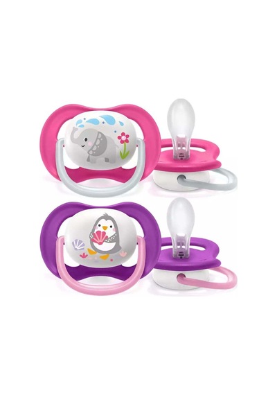 Philips Avent Ultra Air Emzik 6-18 Ay Kız-9008692211217 Pembe