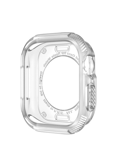 Watch 10 46mm Silikon Tpu Kasa Koruyucu Mkst Watch Gard 17 - Şeffaf