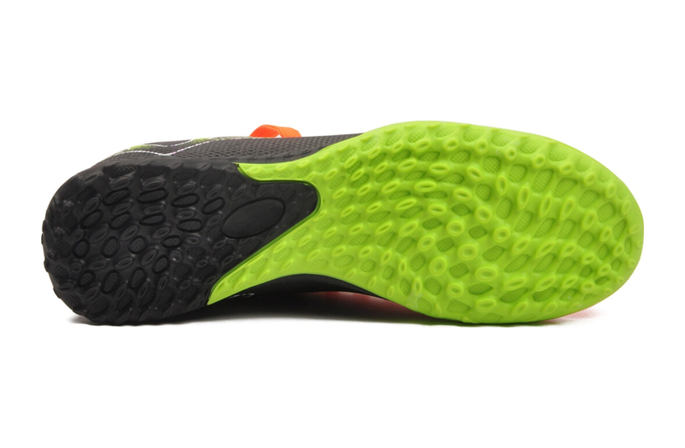 Turuncu Siyah Bilekten Lastikli Unisex Halı Saha Ayakkabısı Gh-252-153 G Neon Turuncu-siyah