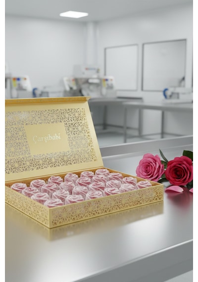Glutensiz Roselight Artizan Aromalı Patentli Türk Gül Lokumu 600 Gram