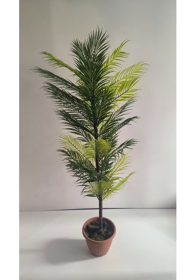 Rüzgar Yapay Çiçekçilik Areka Palmiyesi 150 Cm Yesil