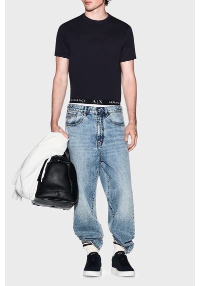 Armani Exchange Erkek T Shirt Xm002467 Af10356 Ub101 Lacivert
