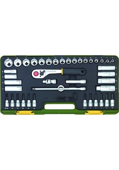 Proxxon 23282 3/8" Cırcır Kollu 47 Parçalı Lokma Ve Bits Takımı